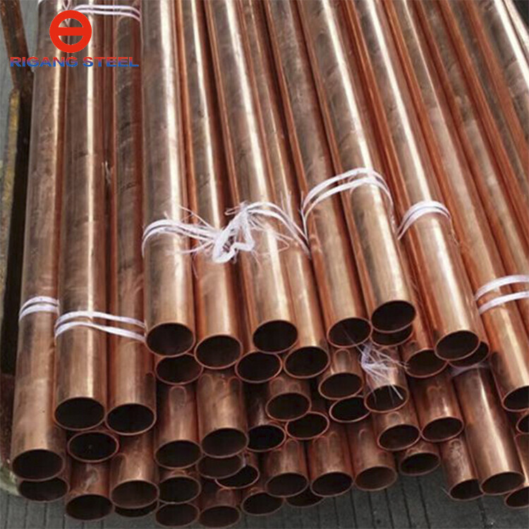C10100 C10200 C11000 99.9% Pure EN 13348 Gas High Quality AC copper pipe 1/2