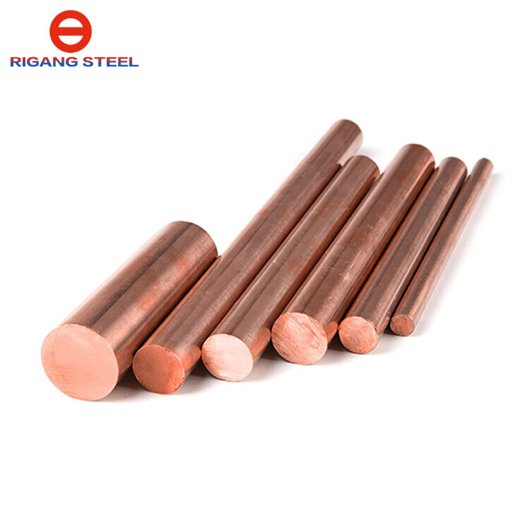 Copper Busbar 99.99% Round C1100 T2 Copper Bar / Copper Flat Rod 3mm 6mm 8mm