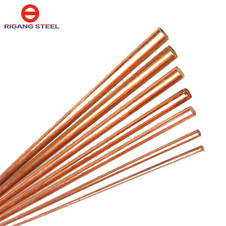 Copper Busbar 99.99% Round C1100 T2 Copper Bar / Copper Flat Rod 3mm 6mm 8mm