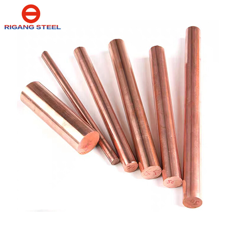 High Quality 99.99 T2 C1100 Copper Round Bar Copper Rod For Electrical Industry