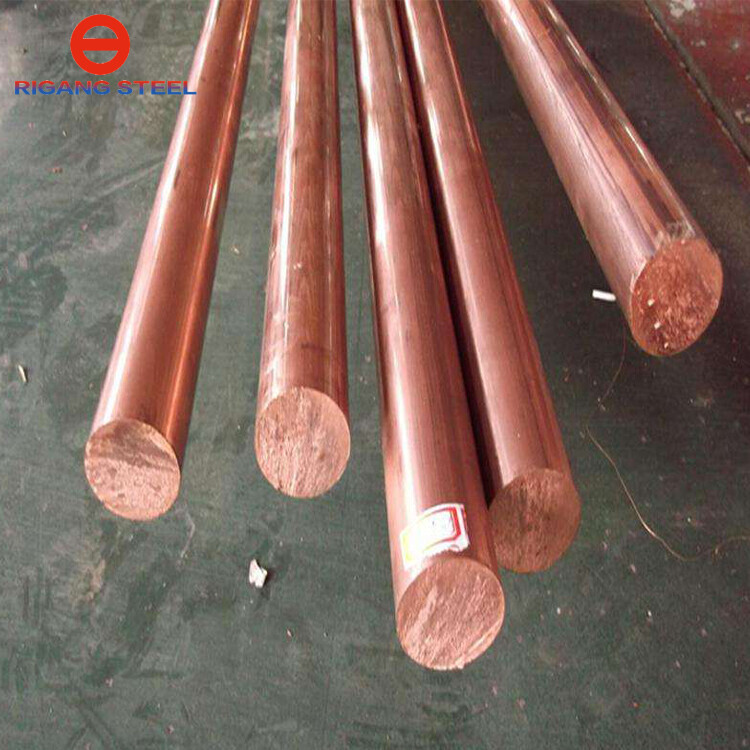 High Quality 99.99 T2 C1100 Copper Round Bar Copper Rod For Electrical Industry