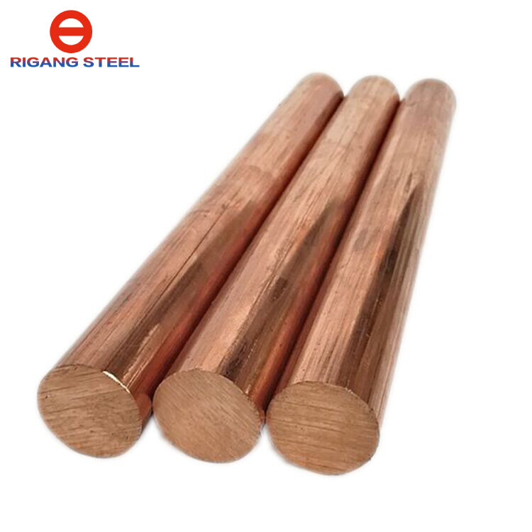 High Quality 99.99 T2 C1100 Copper Round Bar Copper Rod For Electrical Industry