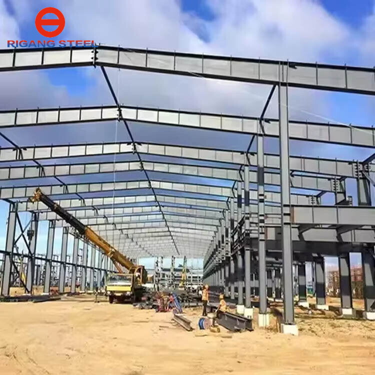 Factory customized steel structure warehouse design, installation, construction and prefabricated warehouse building