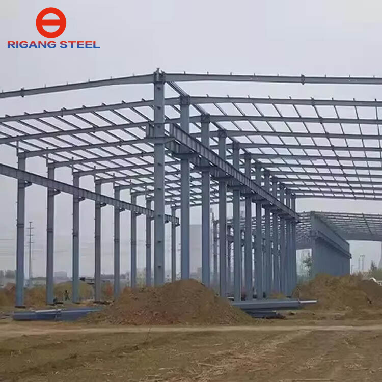 Factory customized steel structure warehouse design, installation, construction and prefabricated warehouse building