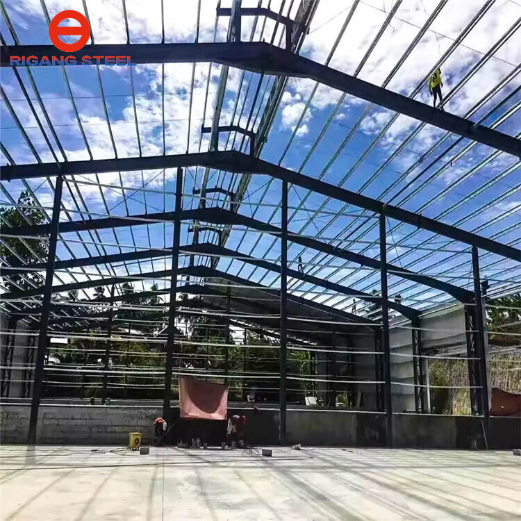 Factory customized steel structure warehouse design, installation, construction and prefabricated warehouse building