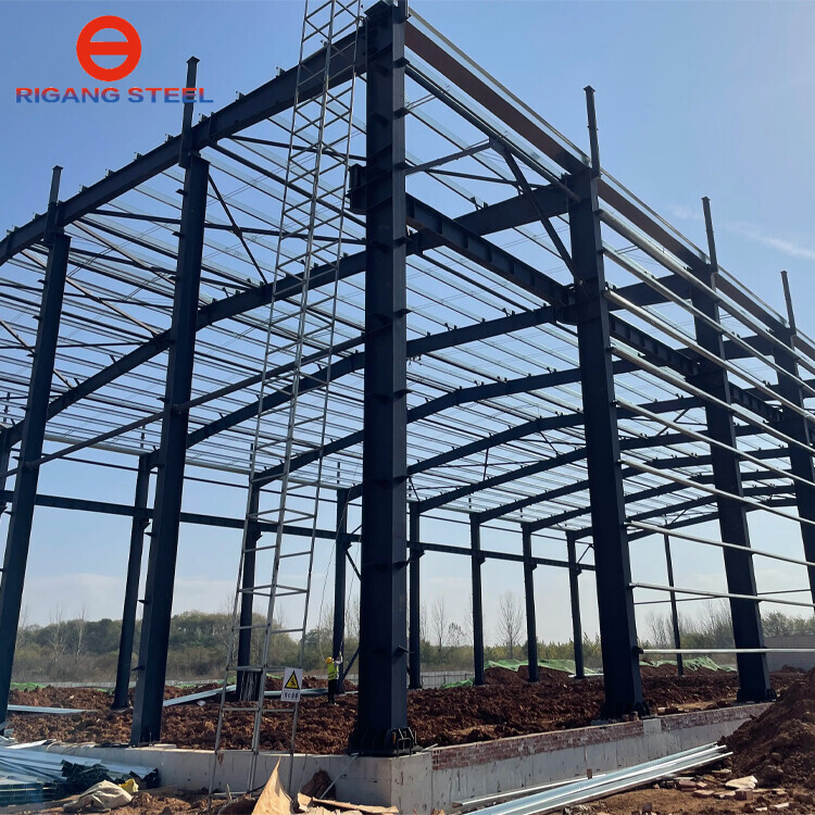 Industrial Building Steel Structure Factory Workshop Prefabricated Warehouse Building Metal Frame Building