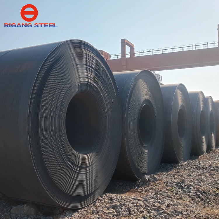 Q345 Hot Rolled Black Carbon Sheet Coil Manufacture Axle Parts Good Price Hot Rolled Carbon Steel Coil