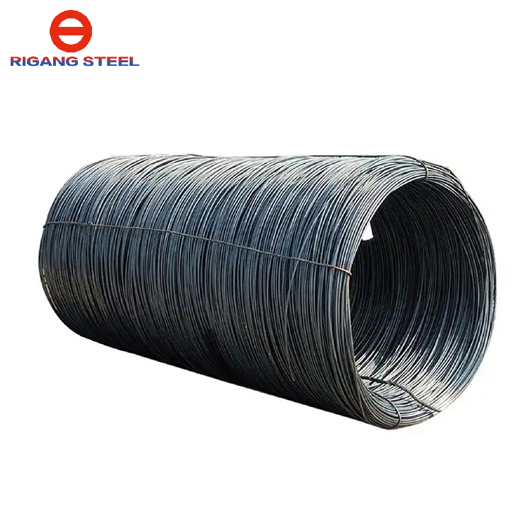 OEM High Carbon Bright Steel Wire 5.5mm 6.5mm 8mm Nail Making High Carbon Steel Wire Rod 72b Hot Rolled Carbon Steel Wire Rod