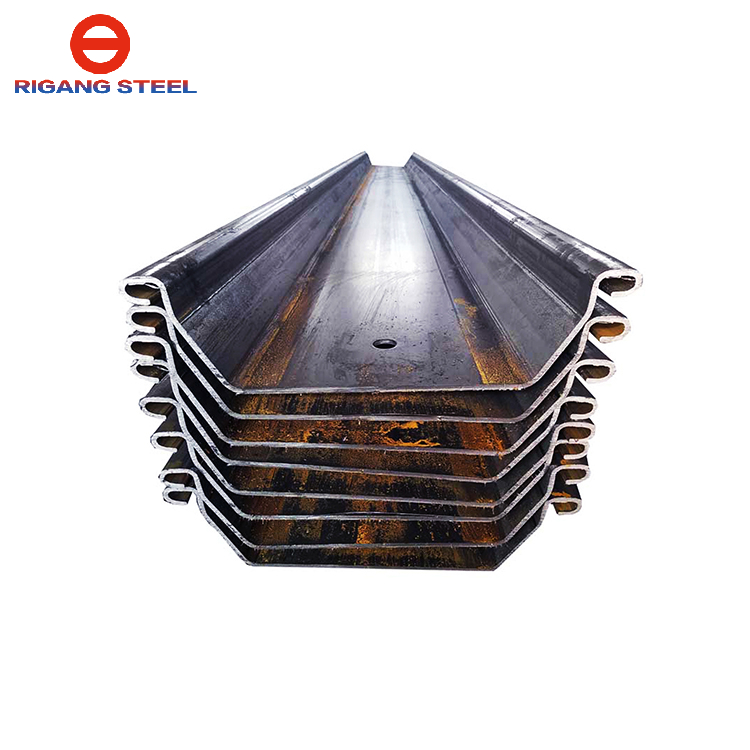 PVC plastic steel sheet pile Hot Rolled U Type Steel Sheet Pile for water control solution