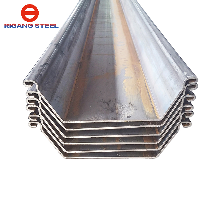 High Quality Low Price U Z Type Type 2 Type3 Hot Rolled Steel Pile Sheet Pile Type 2