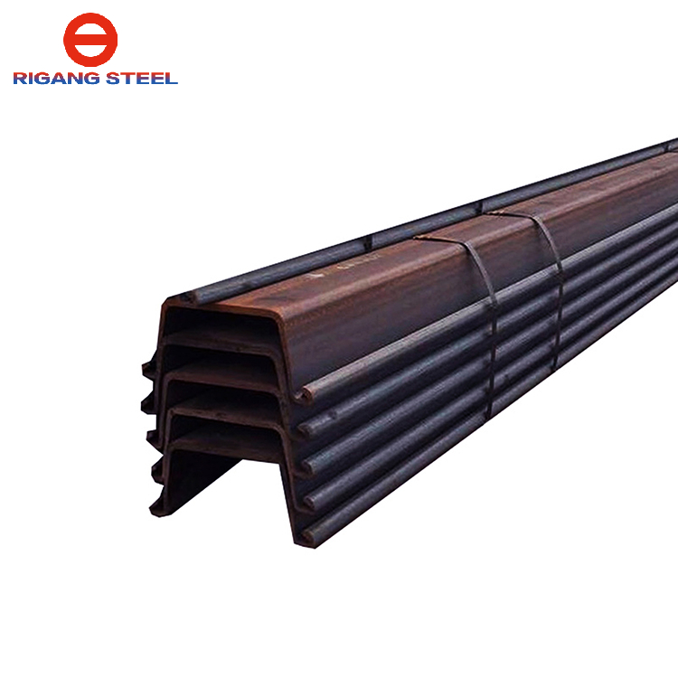 PVC plastic steel sheet pile Hot Rolled U Type Steel Sheet Pile for water control solution