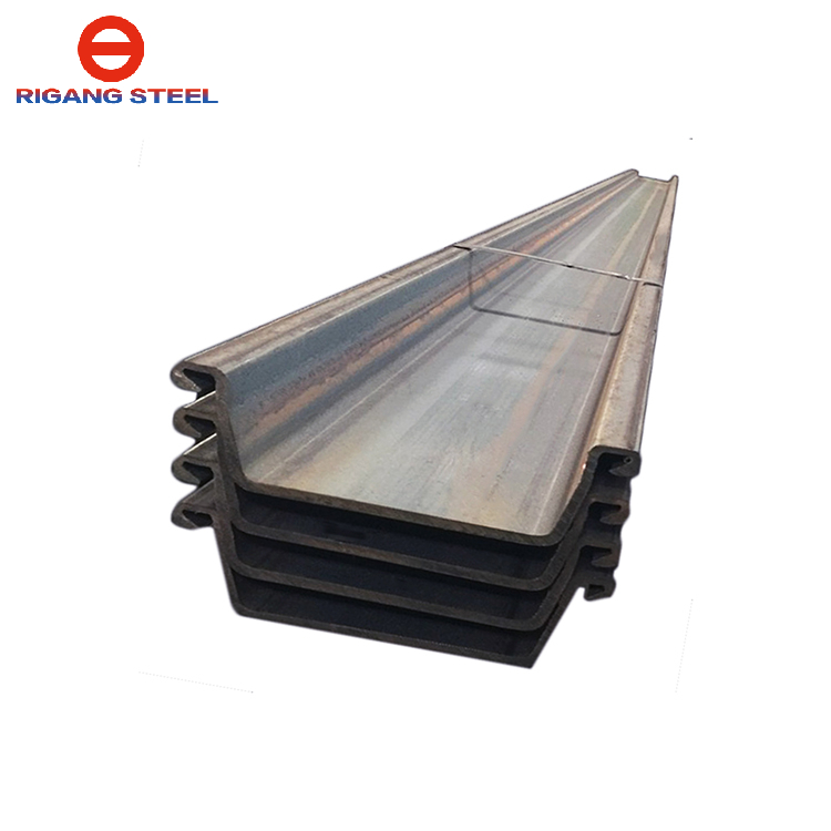 High quality Carbon Steel Sheet Pile SY295/SY390 Sheet Pile Hot rolled U type steel sheet pile