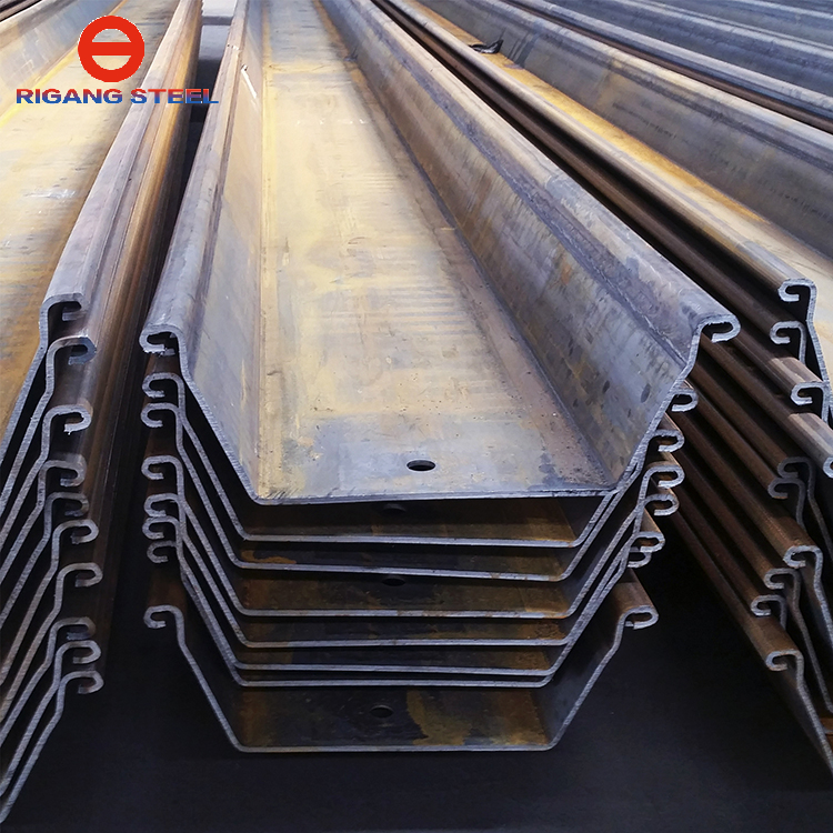 PVC plastic steel sheet pile Hot Rolled U Type Steel Sheet Pile for water control solution
