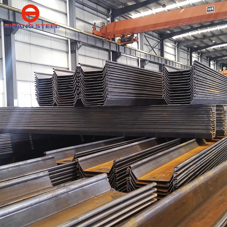 PVC plastic steel sheet pile Hot Rolled U Type Steel Sheet Pile for water control solution