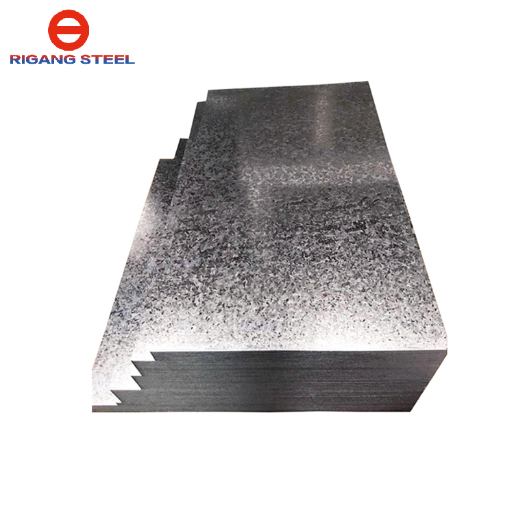 Factory low price galvanized Zinc Coated Gi steel sheet price Q550 hot dip galvanized iron steel
