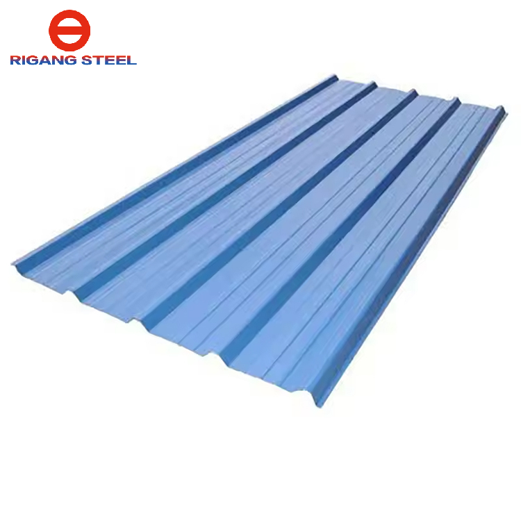 hot selling products 2024 PPGI roof panels blue color coated roofing sheet