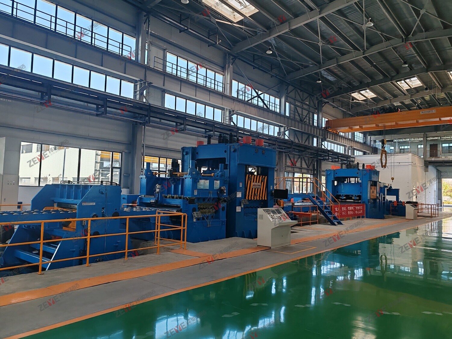 Tracking cut to length line