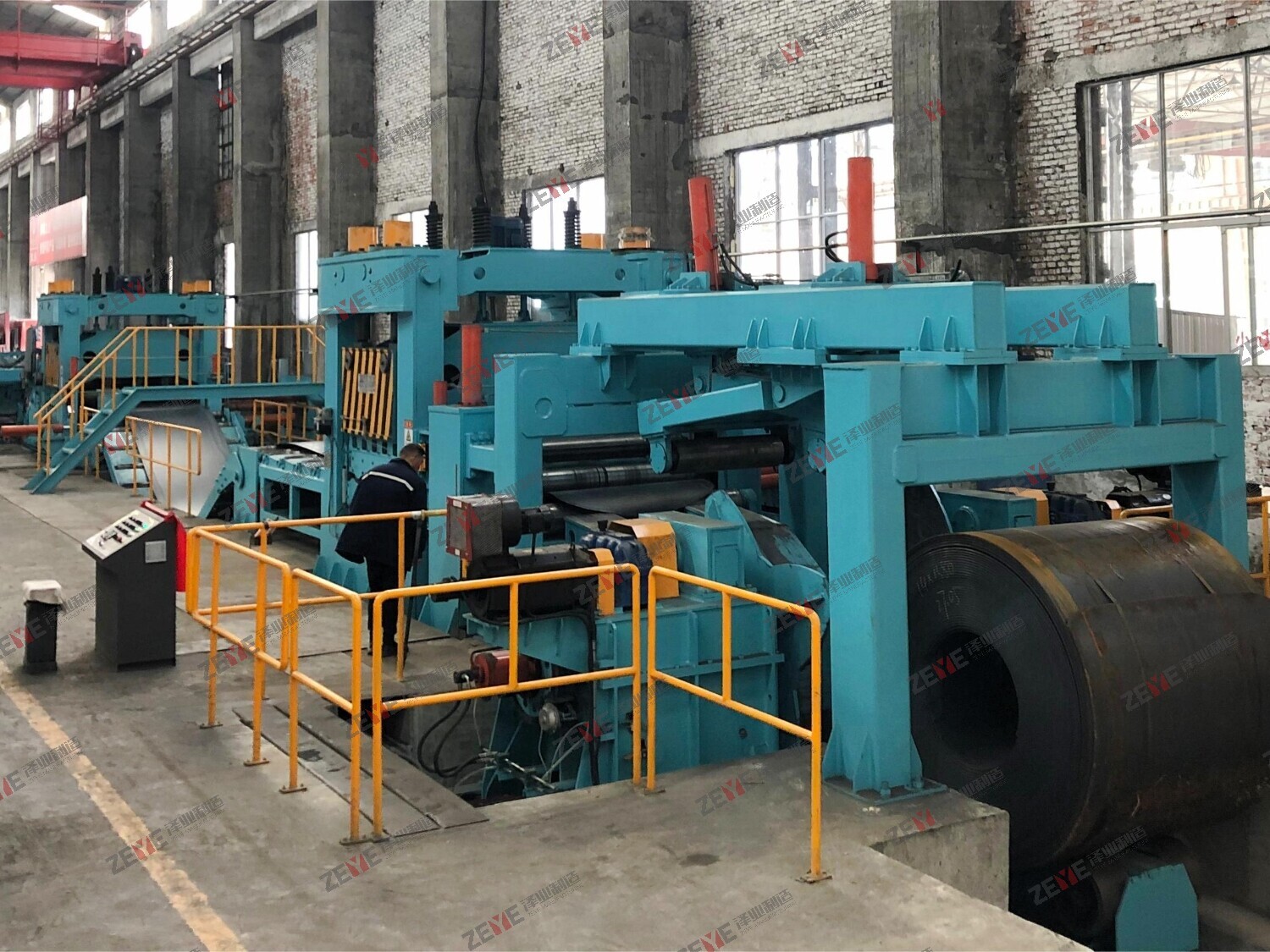 3-12mm Q345/Q245 Thick Plate Cut To Length Line
