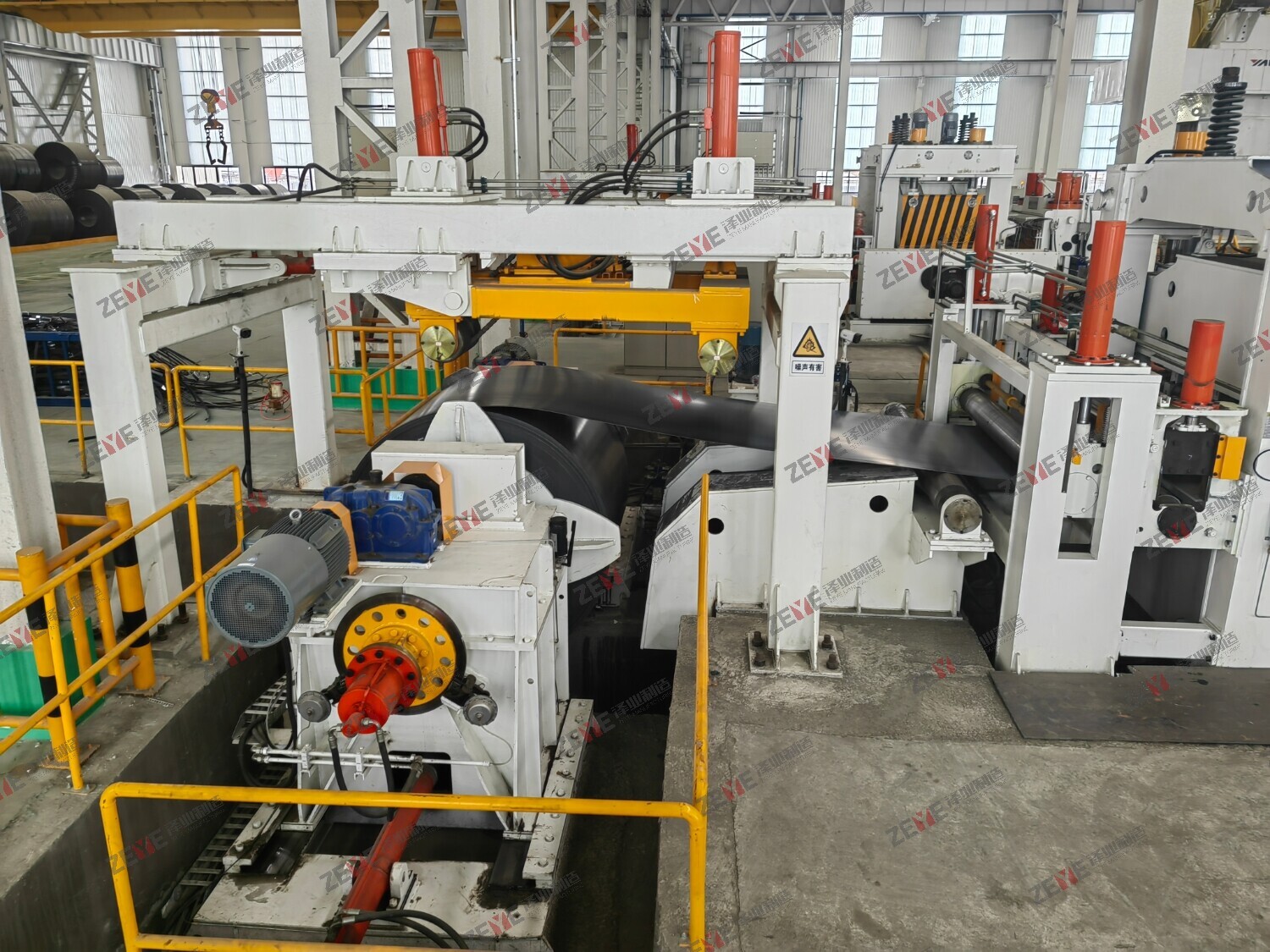 3-12mm Q345/Q245 Thick Plate Cut To Length Line