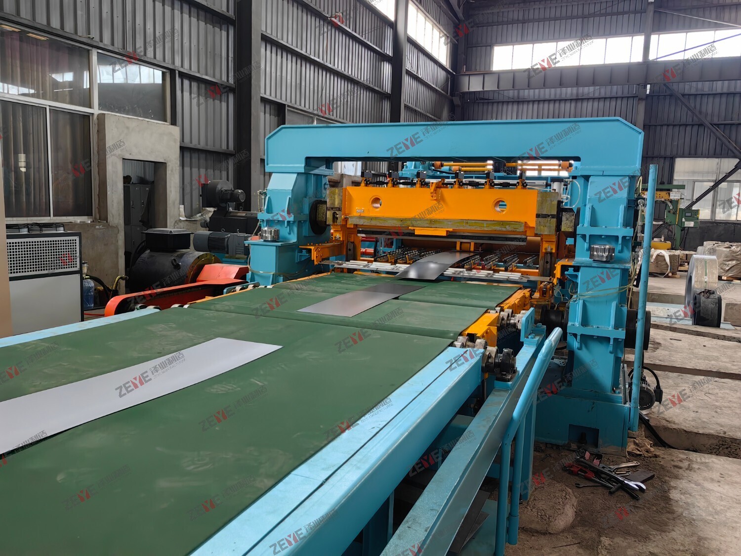 (0.5-3.5)X1850 स्टील कॉइल रोटरी शीयर लाइन