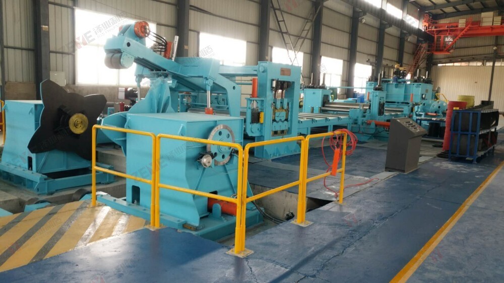 Cut To Length Machine For AL SS HR CR ZAM PPGI steel coils