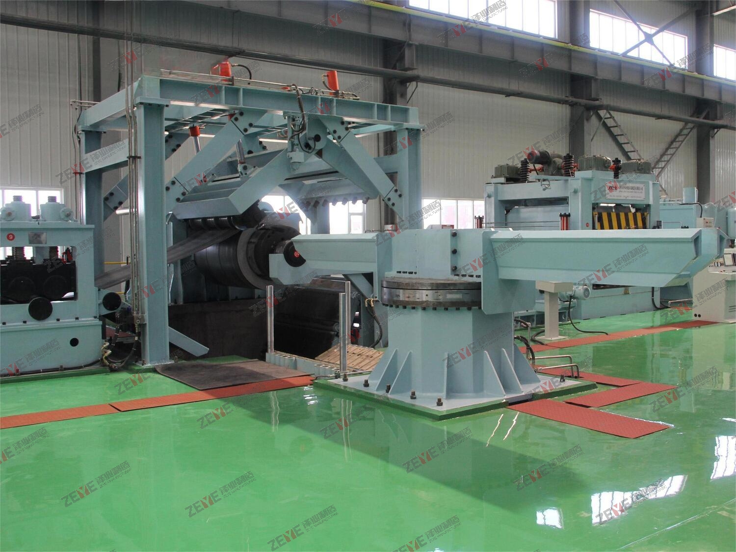  Heavy gaugeslitting line for Precision SteelProcessing