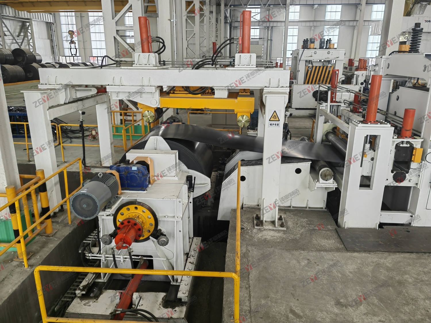  Heavy gaugeslitting line for Precision SteelProcessing
