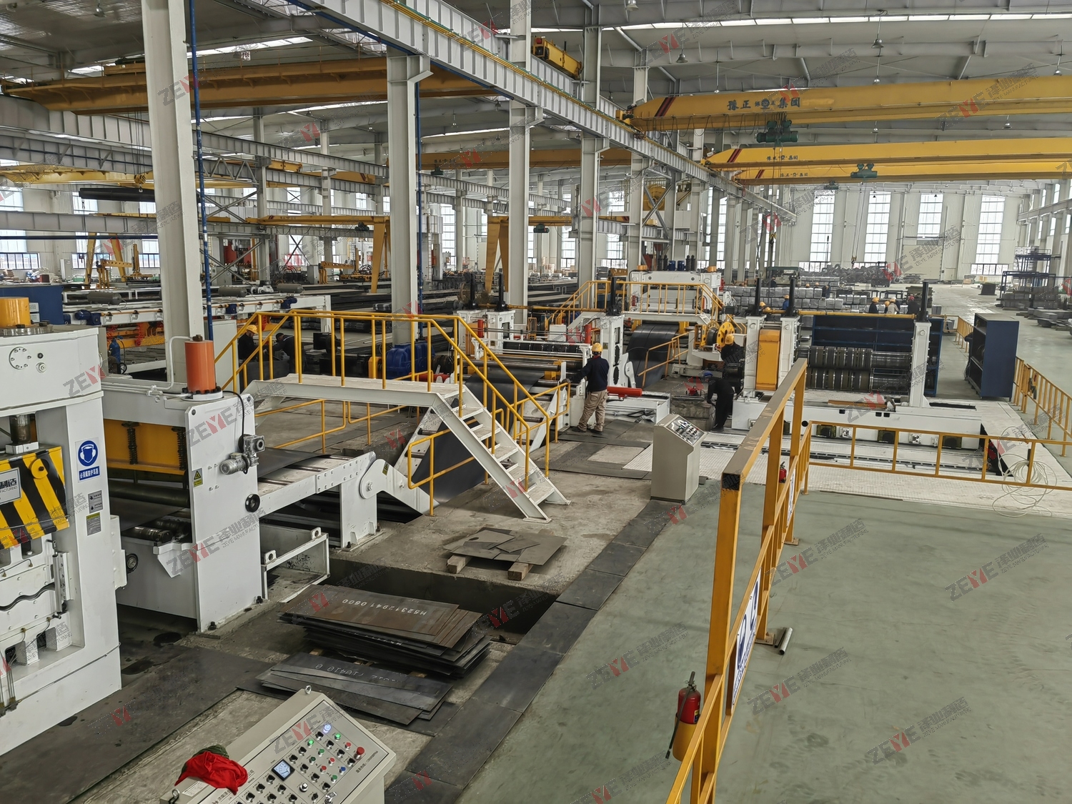  Heavy gaugeslitting line for Precision SteelProcessing