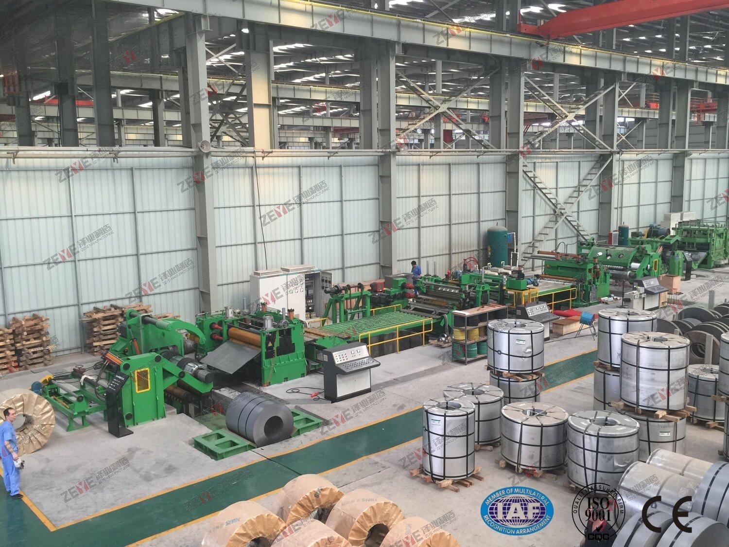 Slitting line for Light gauge