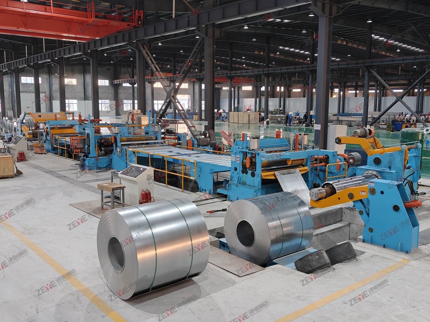 0.5-3mm x 1650mm डबल मेटल स्लिटर लाइन