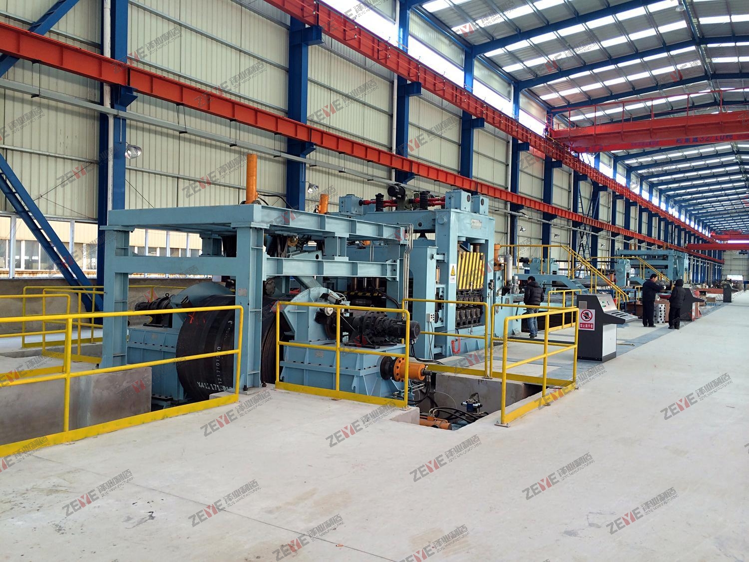 भारी गेज के लिए कट टू लेंथ