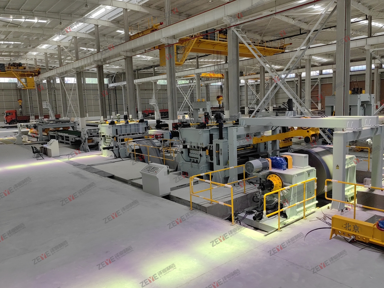 Tracking cut to length line