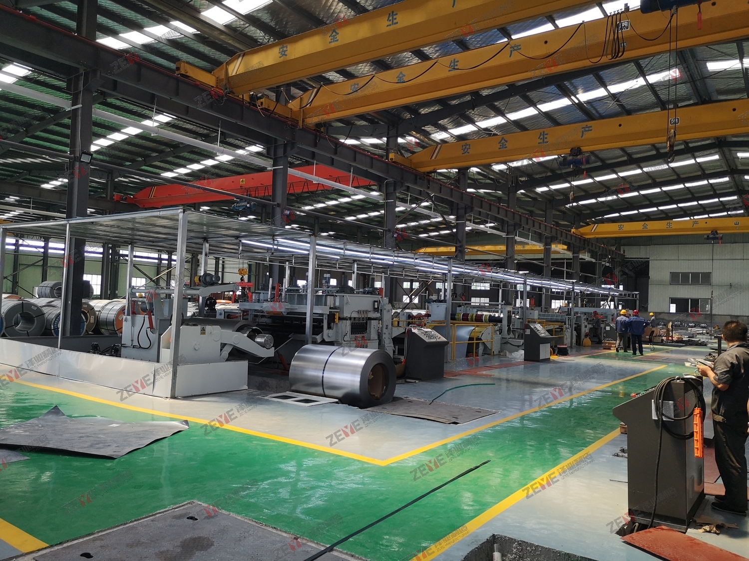 Slitting Rewinding & Cut To Length Composite Line