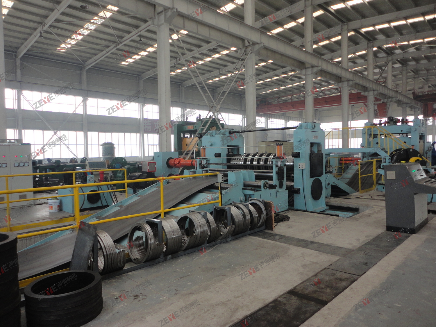 Slitting Rewinding & Cut To Length Composite Line