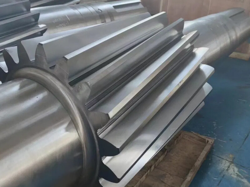 Customized Large Steel Forging Gear Shaft