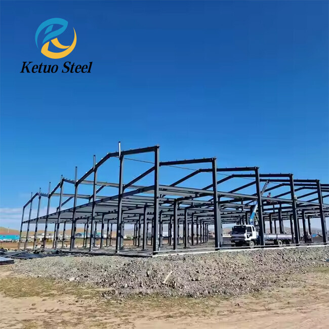 Warehouse Steel Structure Factory Workshop Building Prefab Steel Structure WarehouseEngineering Storage Buildings