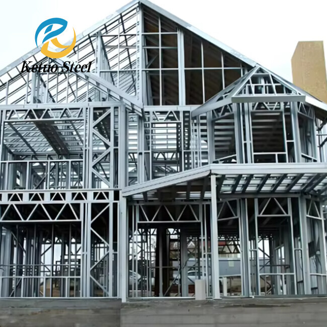 Light Steel Structure Prefabricated Metal Customized Construction Factory Portal FrameProcessing Workshop Building