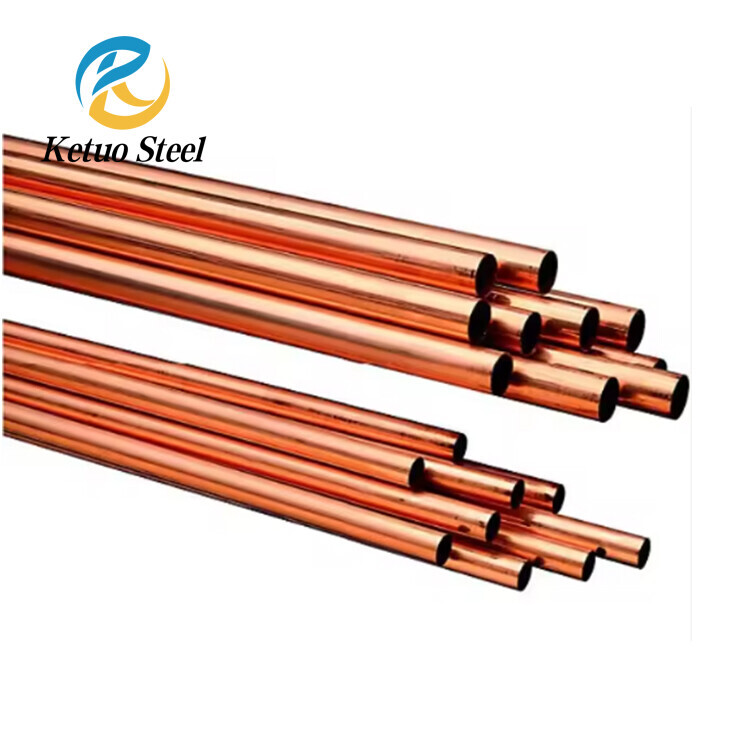1 Inch ASTM B111 Copper Tube 10mm-22mm Straight Pipes c70600 c71500 c11000 99.9% Purity forIndustrial Use Best Price Suppliers