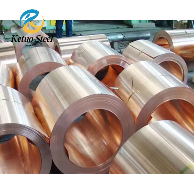 High Quality 99.9% Purity C10200 C11000 C12000 C70600 Copper Coil Red Copper Strip