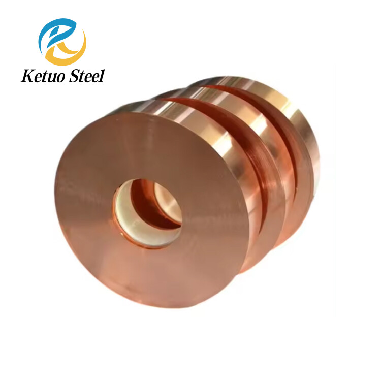 High Quality 99.9% Purity C10200 C11000 C12000 C70600 Copper Coil Red Copper Strip