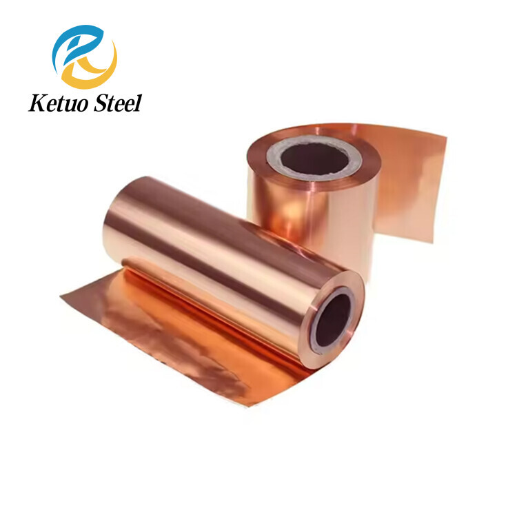 Copper Strip Coil C10100 C11000 99.99% Pure Copper Tape Copper Coil/Strip/Wire