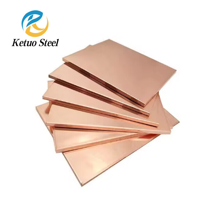 Cathode Copper 99.99 Customized Plate Package Cooper Plate Conductive Copper Plate