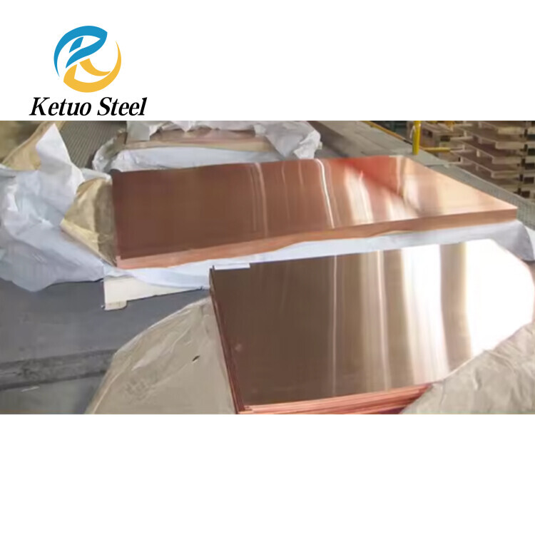 Factory Price Polished Surface Pure 99.9% Thickness 1mm 4x8 Red Copper Sheets
