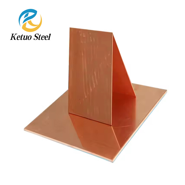 10mm Thickness Red Copper Plate C1100 B10 C70600 Copper Nickel Alloy Plate C87200 99.9920mm Thickness Copper Sheet 6n Cathode