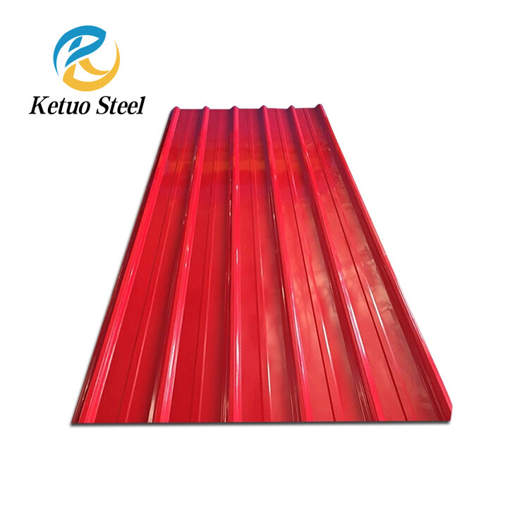 Custom Color Pre-painted Sgch Tole PPGl Zinc Galvanized Corrugated Steel Metal Roofing SheetFrom Shandong