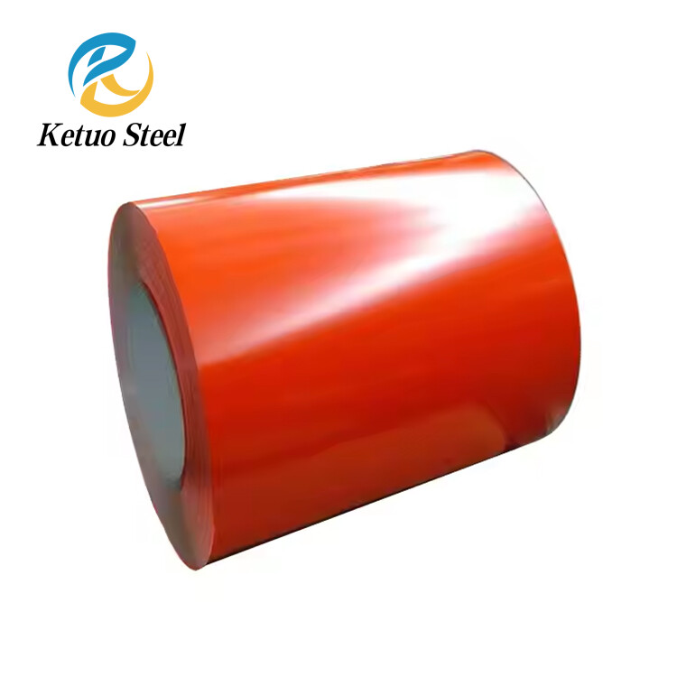 High Quality PE Z275 Dx51d Zinc Color Coated Roll Ppgl Coil Prepaint Galvanized Steel ppgi Coil