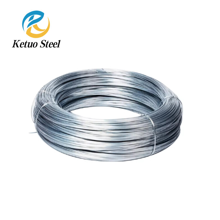 Factory Wholesale Best Quality Galvanised Steel wire Hot-dipped galvanized lron wire in Stock