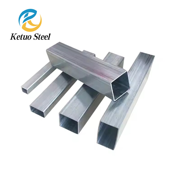 ASTM A500 SHS 40x40 steel square hollow sections price hot diped galvanized square andrectangular steel tube 75x75