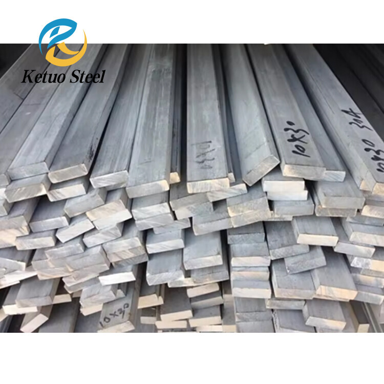 China Factory Square carbon flat bar mild steel flat bar Q195 Q235 Q345 ss400 s45c A36 S235JR flat steel bar