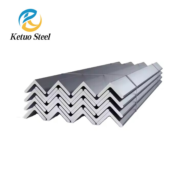 High Quality Q195 Carbon Galvanized Flat Steel Bars L Shaped Steel Angle Price for Construction Structure